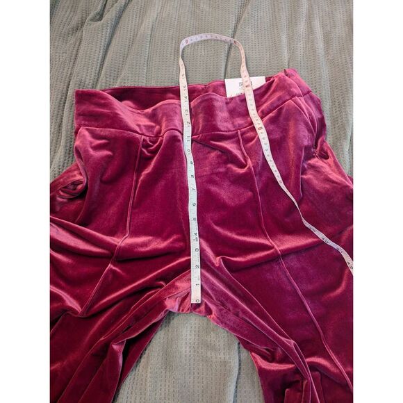 Brand New INC International Concepts Women's XL Wide Leg High Rise Velvet Pants - Picture 4 of 7
